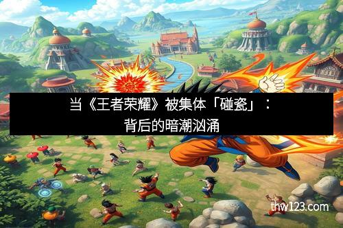 当《王者荣耀》被集体「碰瓷」：背后的暗潮汹涌
